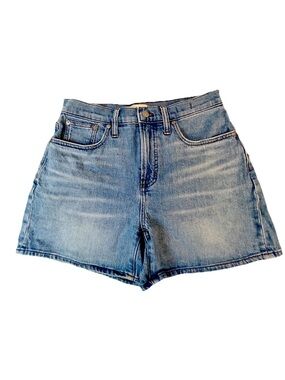 Madewell Medium Wash High-Rise Denim Shorts Size 27